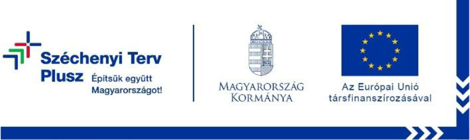 Széchenyi 2020 logó az alsó pozícióban